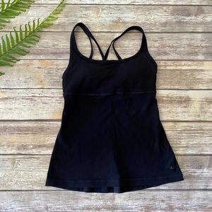 Prana Black Racerback Tank Top